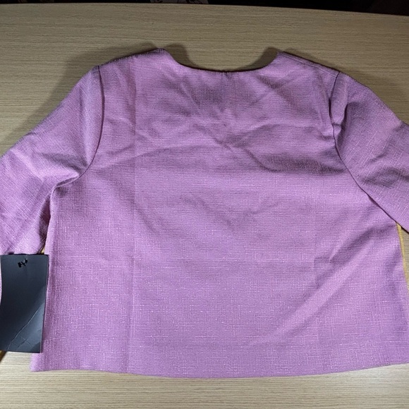 Tuckernuck Pop of Peony Maxine Top Pink / Yellow Sz Medium - Picture 5 of 10